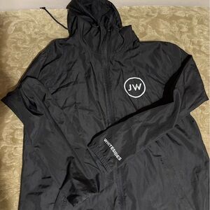 Black Windbreaker Jacket